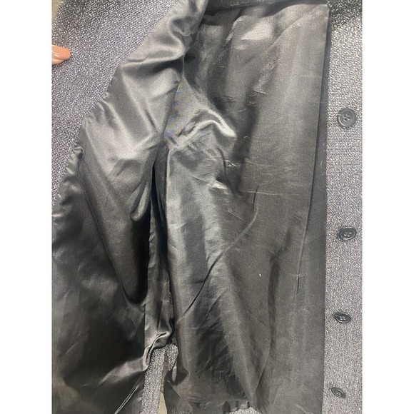 Pendleton Wool Blend Tweed Black White Button Blazer Jacket Women's 10 - Picture 4 of 7